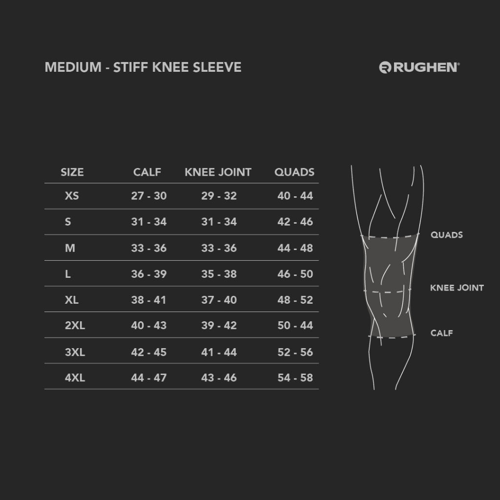 RUGHEN Knee Sleeve Neoprene
