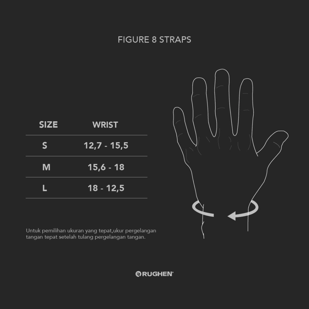 RUGHEN Wrist Hook Grip Strap