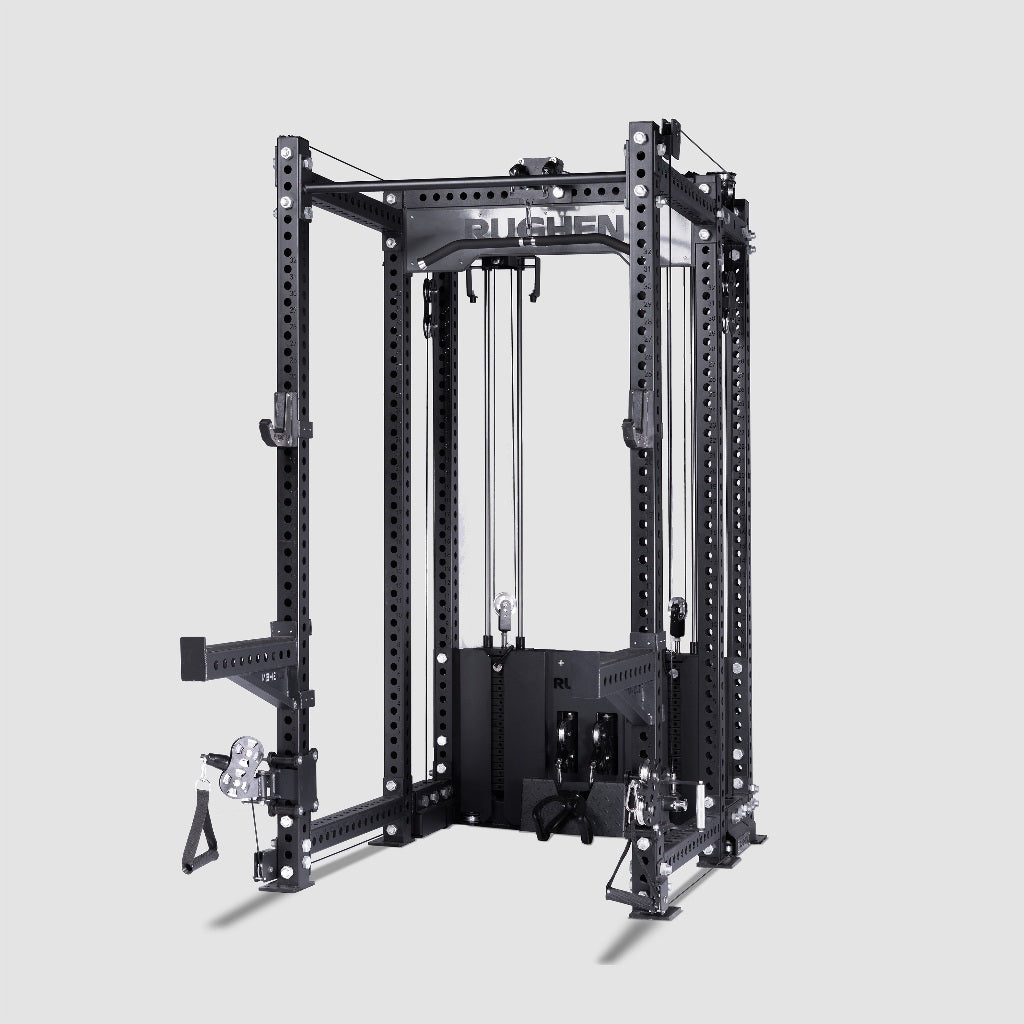 RUGHEN Alpha Rack - Power Rack with Functional Trainer