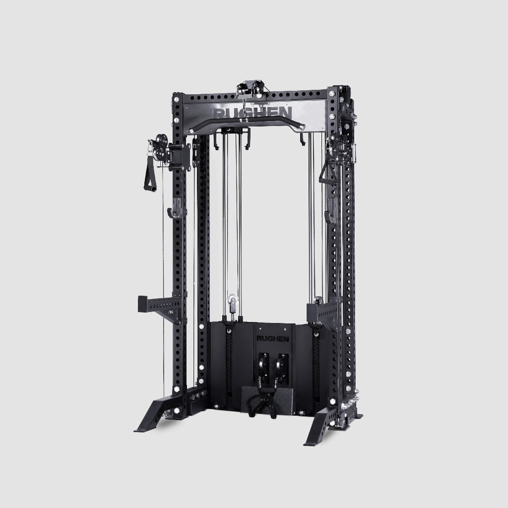RUGHEN Alpha Rack - Power Rack with Functional Trainer