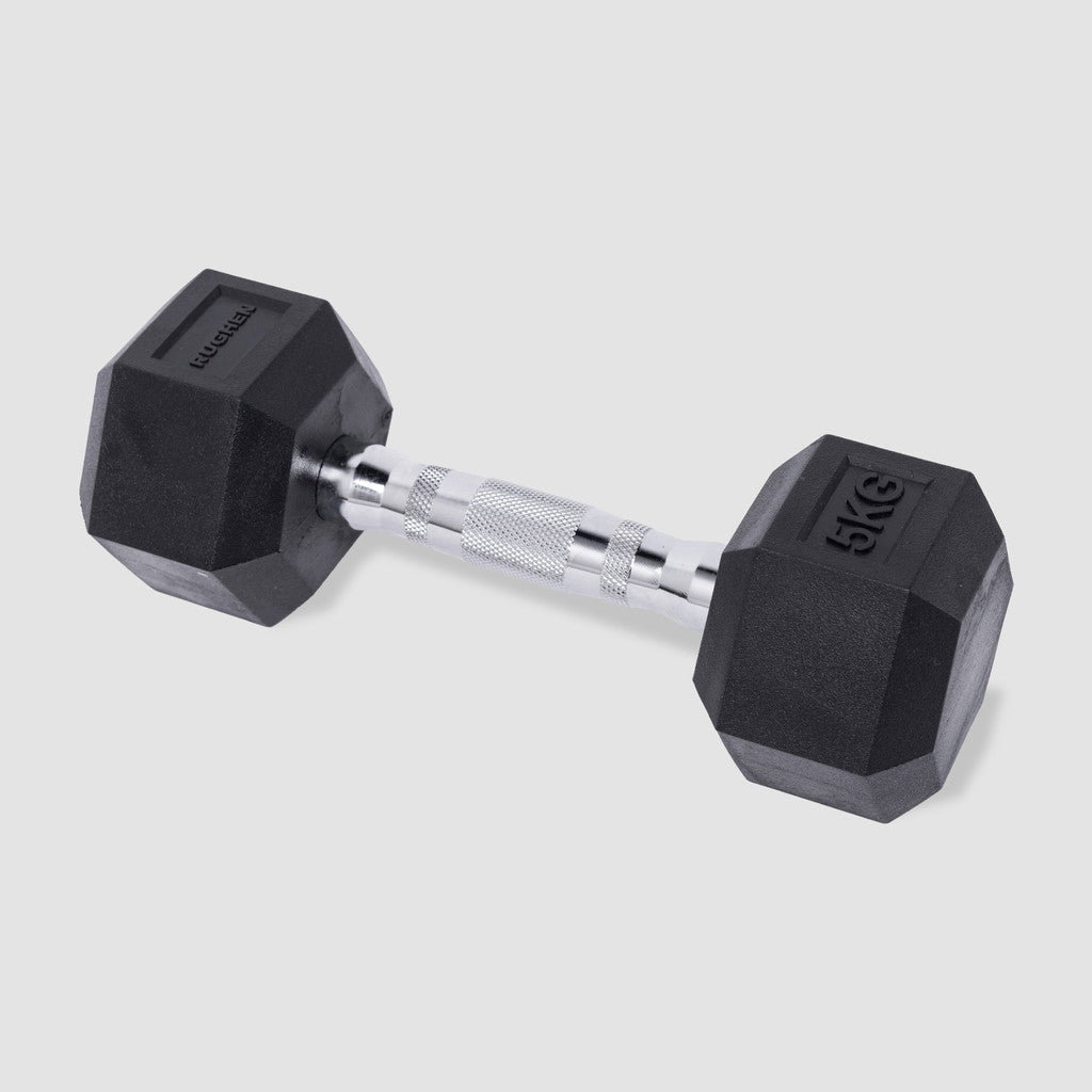 RUGHEN PVE Hex Dumbbell (KG) 2,5 Kg - 17,5 Kg