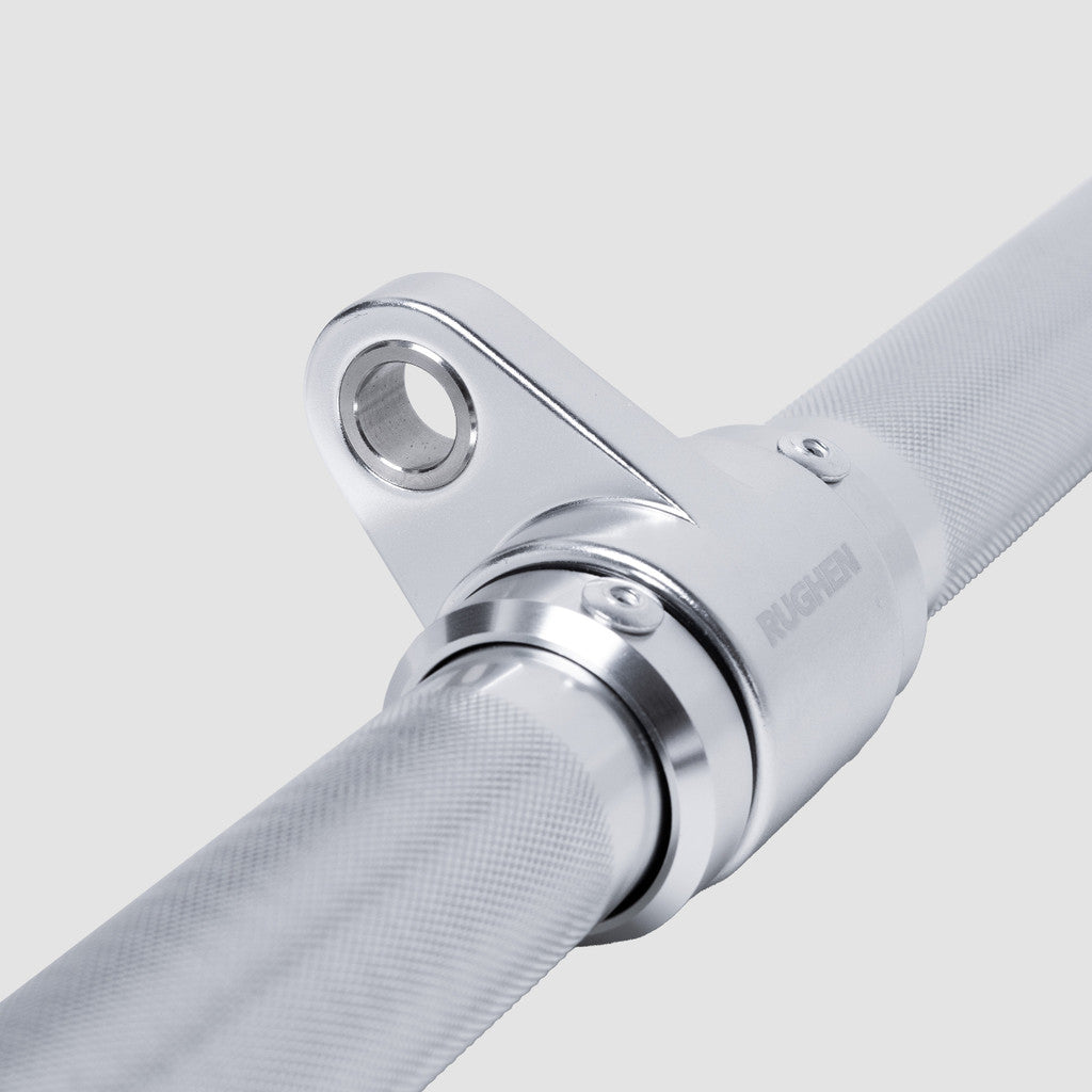 RUGHEN Aluminium Cable Grip Attachment | Straight Bar | Curl Bar | Lat Bar