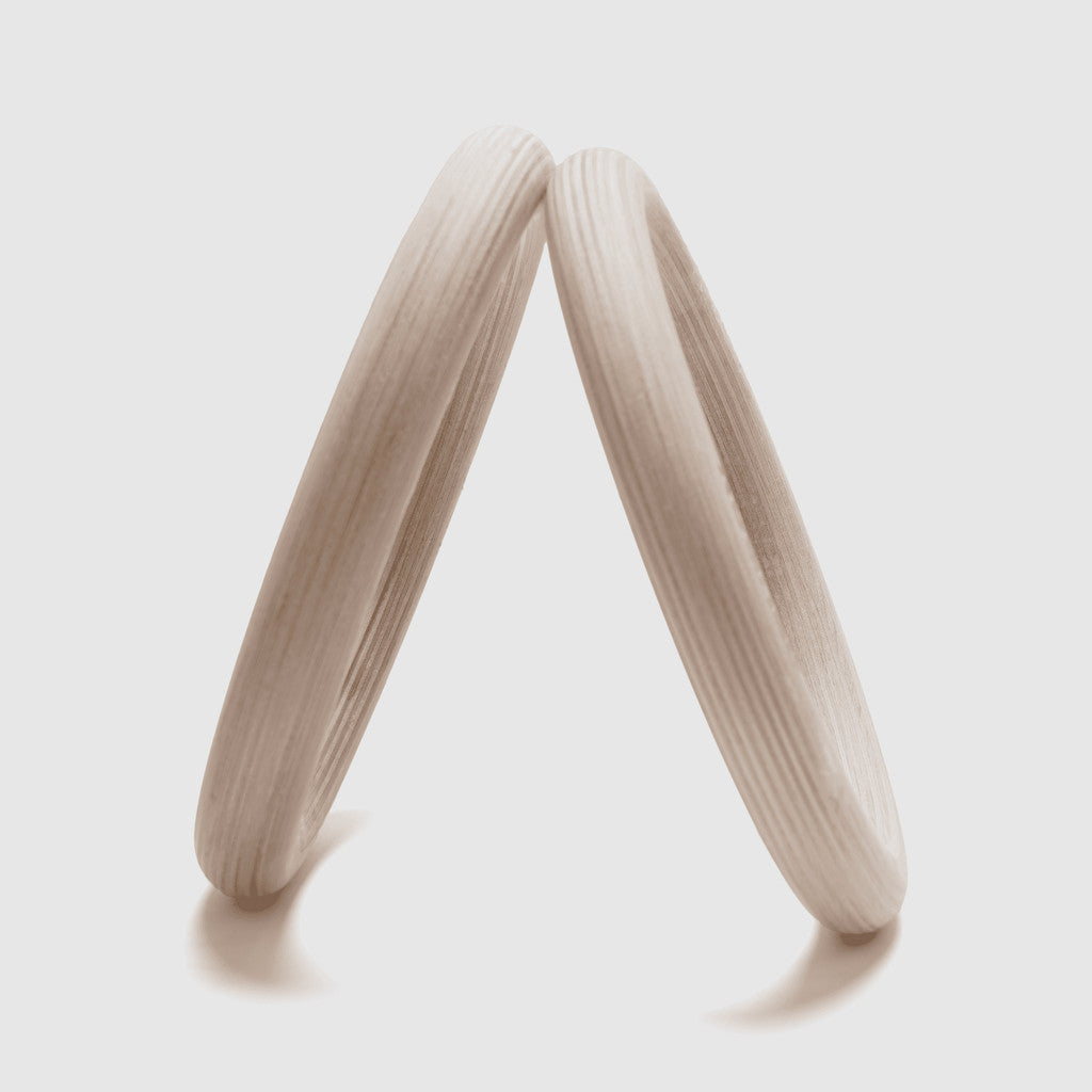 RUGHEN Gymnastic Wood Ring