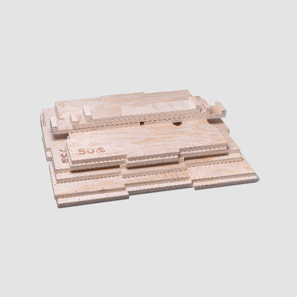 RUGHEN Wooden Plyo Box 3 in 1