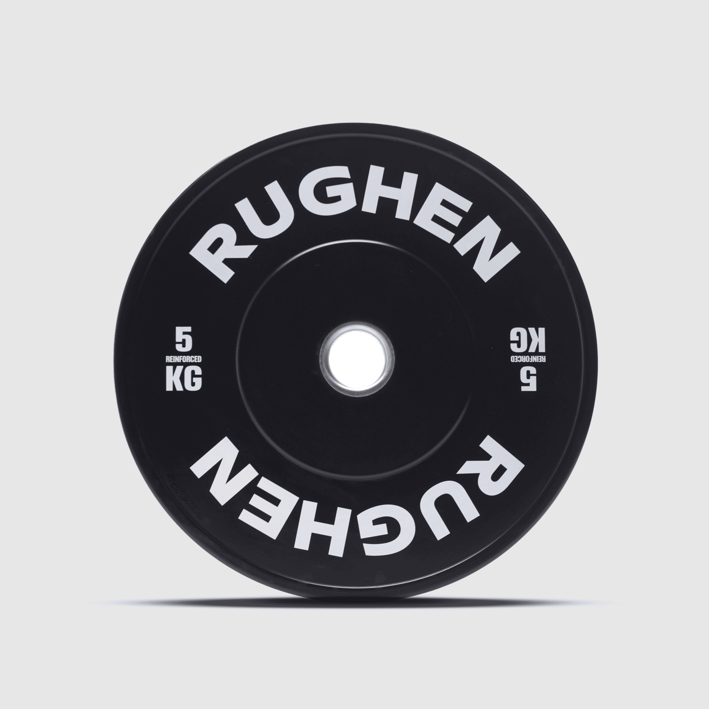RUGHEN Black Reinforced Bumper Plates