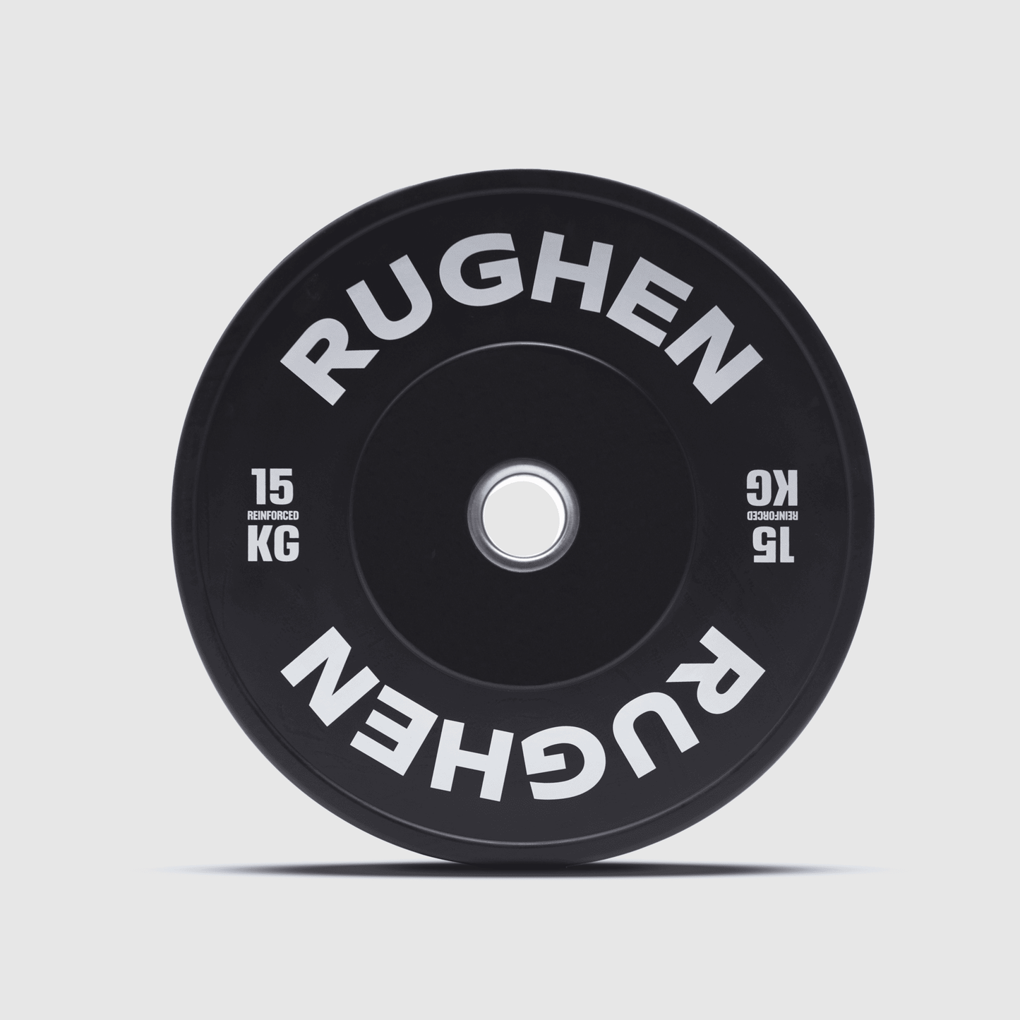 RUGHEN Black Reinforced Bumper Plates