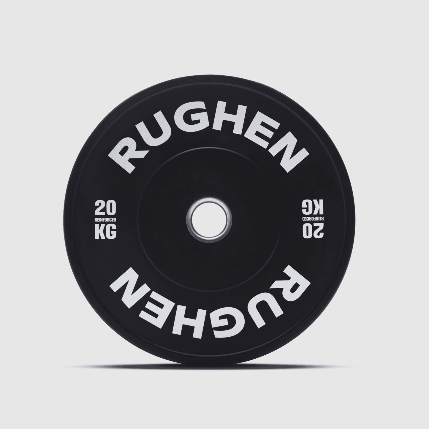 RUGHEN Black Reinforced Bumper Plates