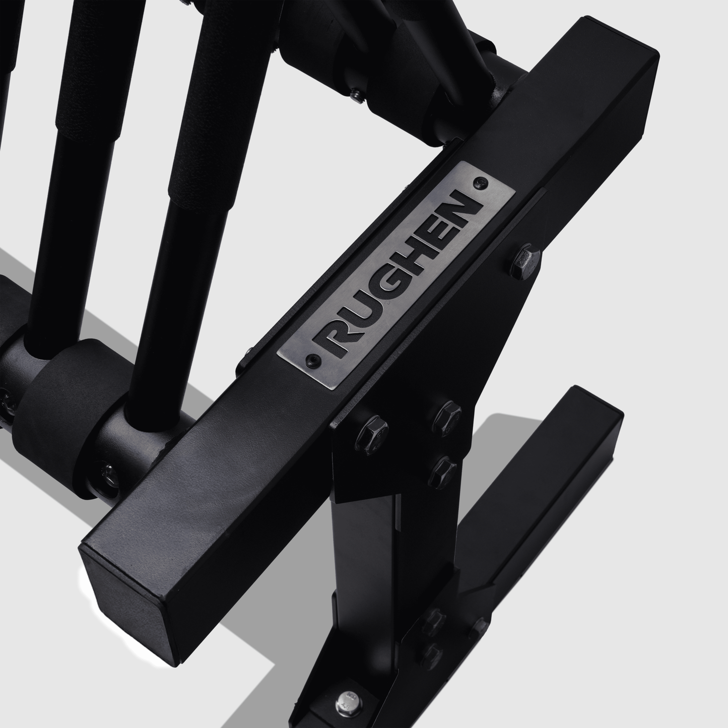 RUGHEN Powerlifting Calibrated Plate Rack