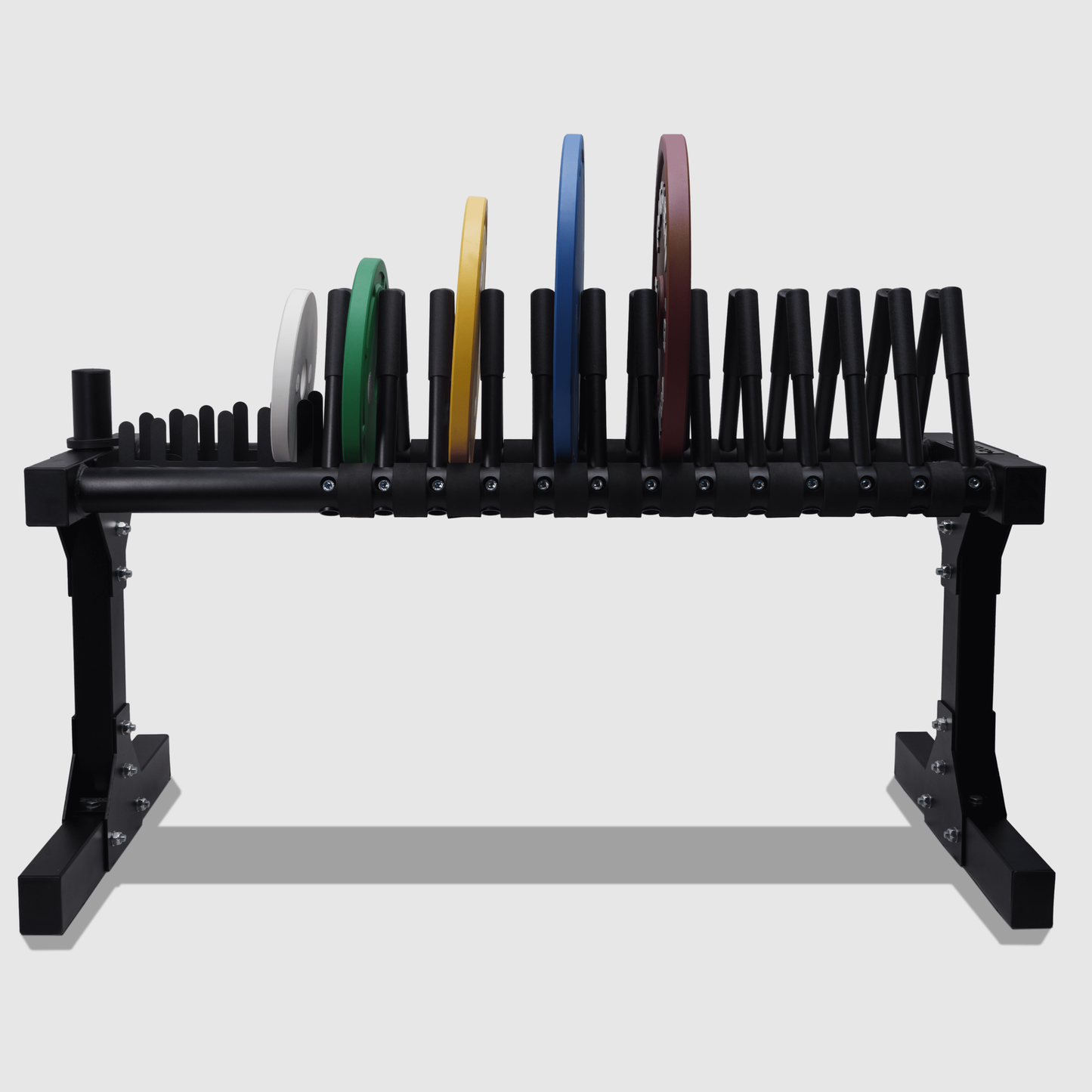 RUGHEN Powerlifting Calibrated Plate Rack