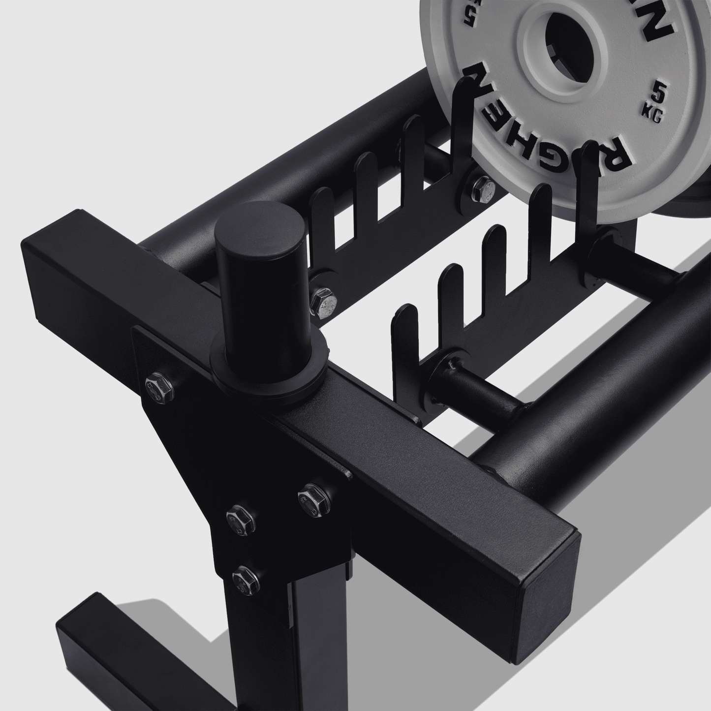 RUGHEN Powerlifting Calibrated Plate Rack