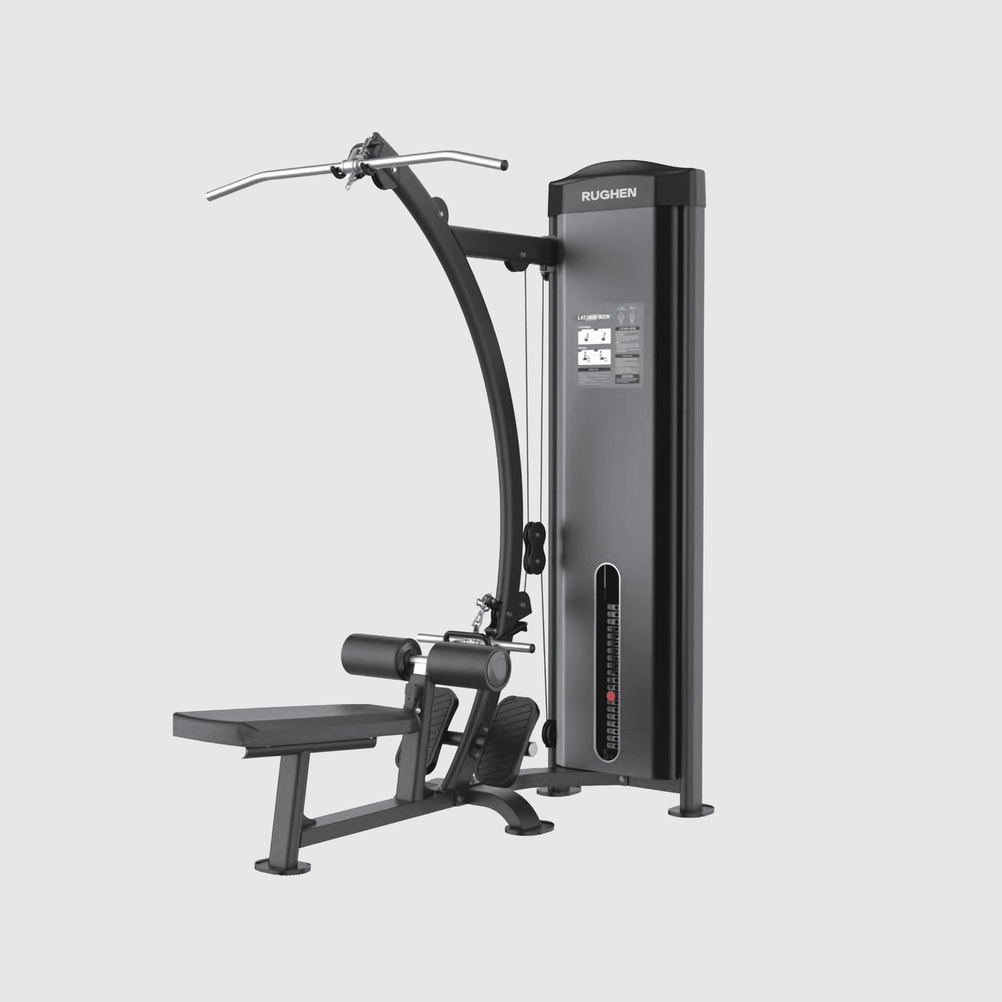 RUGHEN Kratos Commercial Lat Pull Down / Mid Row Machine