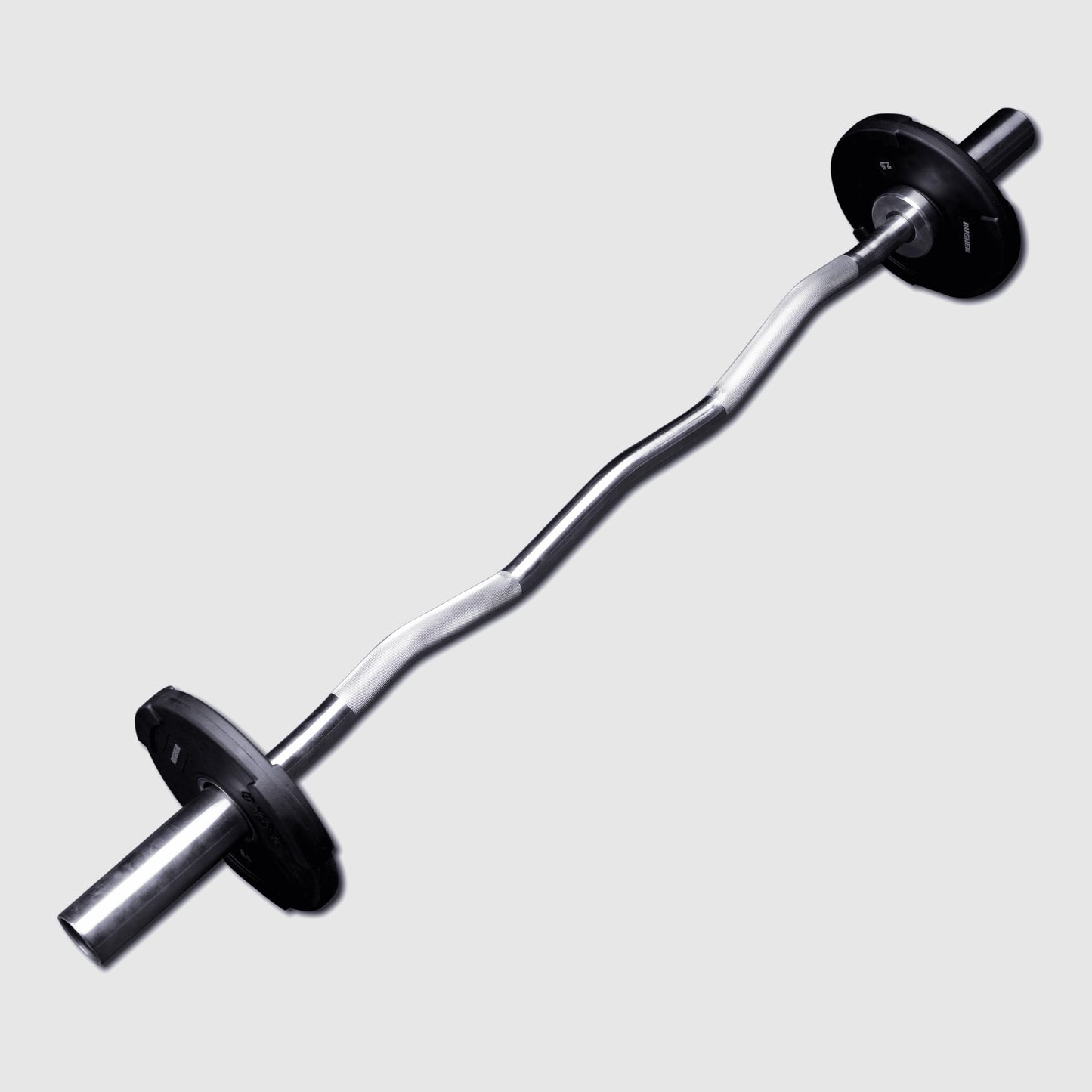 RUGHEN Curl Bar Gym Barbell