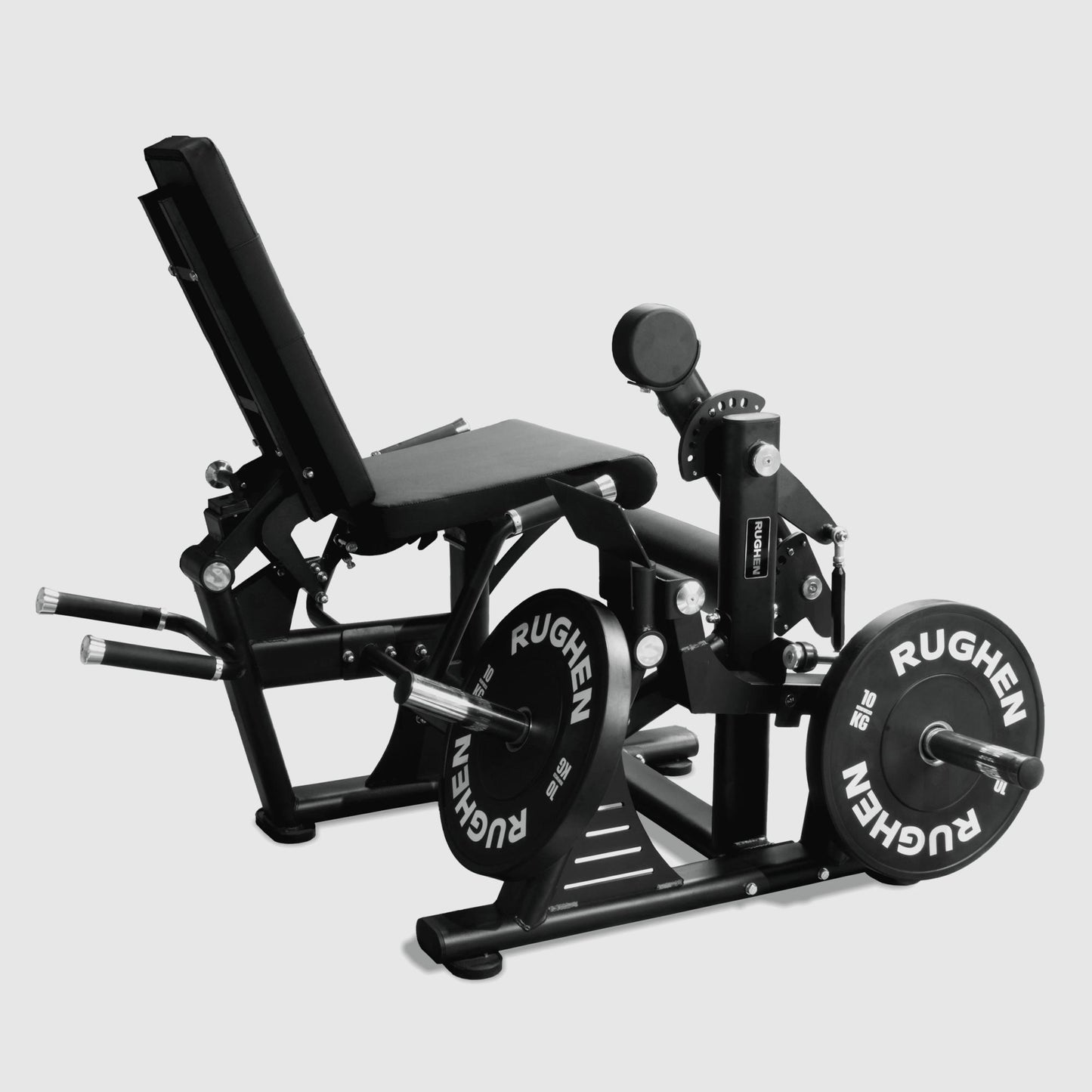 RUGHEN Prone Leg Curl & Extension Plate Loaded Axon Machine