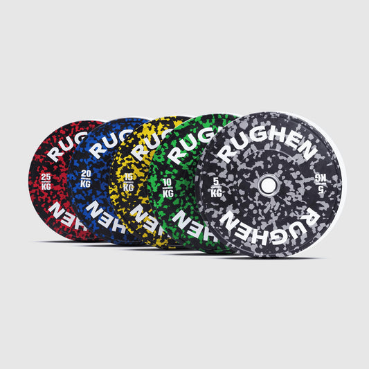 RUGHEN Fleck Reinforced Bumper Plates