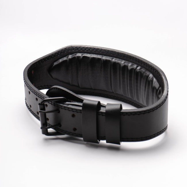RUGHEN Weight Lifting Belt with Padding Sabuk Gym Fitness Prong Belt 7mm