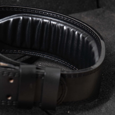 RUGHEN Weight Lifting Belt with Padding Sabuk Gym Fitness Prong Belt 7mm