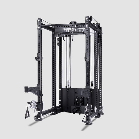 RUGHEN Alpha Rack - Power Rack with Functional Trainer
