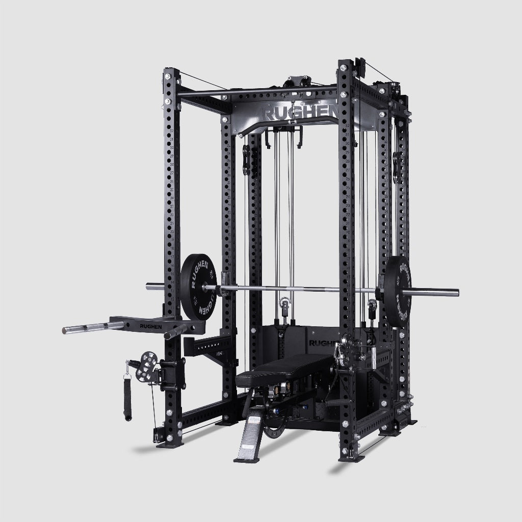 RUGHEN Alpha Rack - Power Rack with Functional Trainer