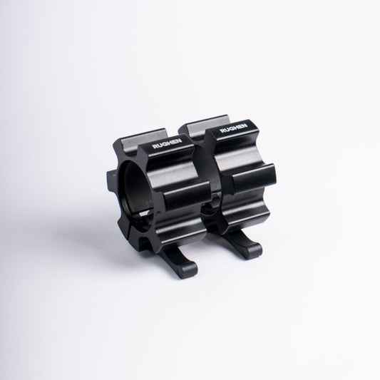 RUGHEN Alumunium Barbell Collar Clamp Barbel Lock Olympic Size 5cm