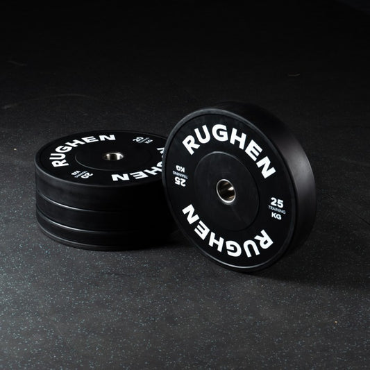 RUGHEN Black Bumper Plate