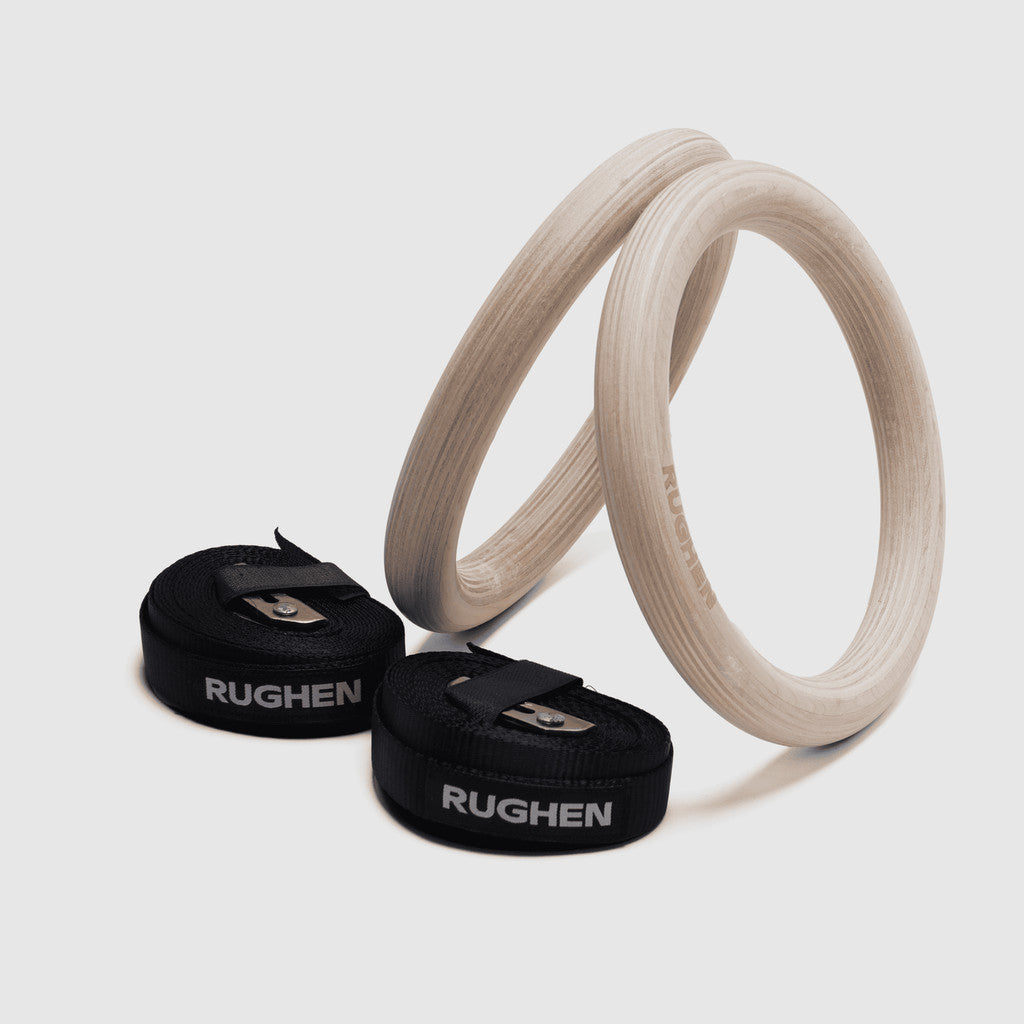 RUGHEN Gymnastic Wood Ring