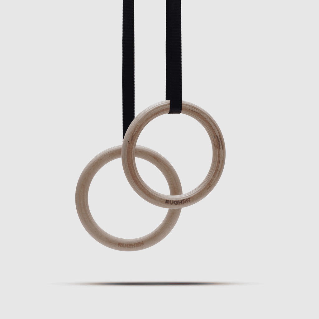 RUGHEN Gymnastic Wood Ring