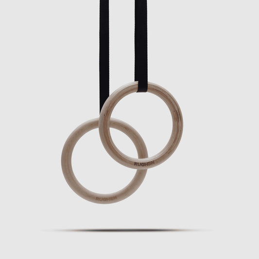RUGHEN Gymnastic Wood Ring