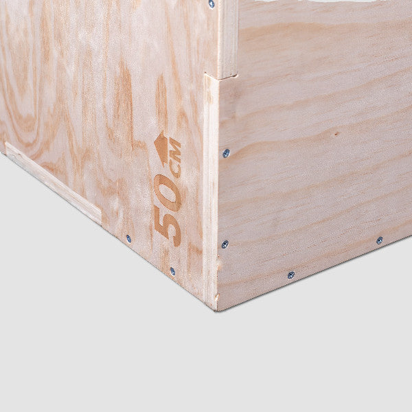 RUGHEN Wooden Plyo Box 3 in 1