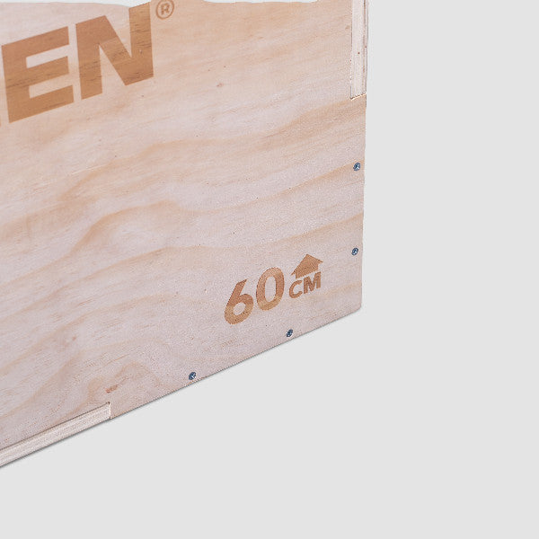 RUGHEN Wooden Plyo Box 3 in 1