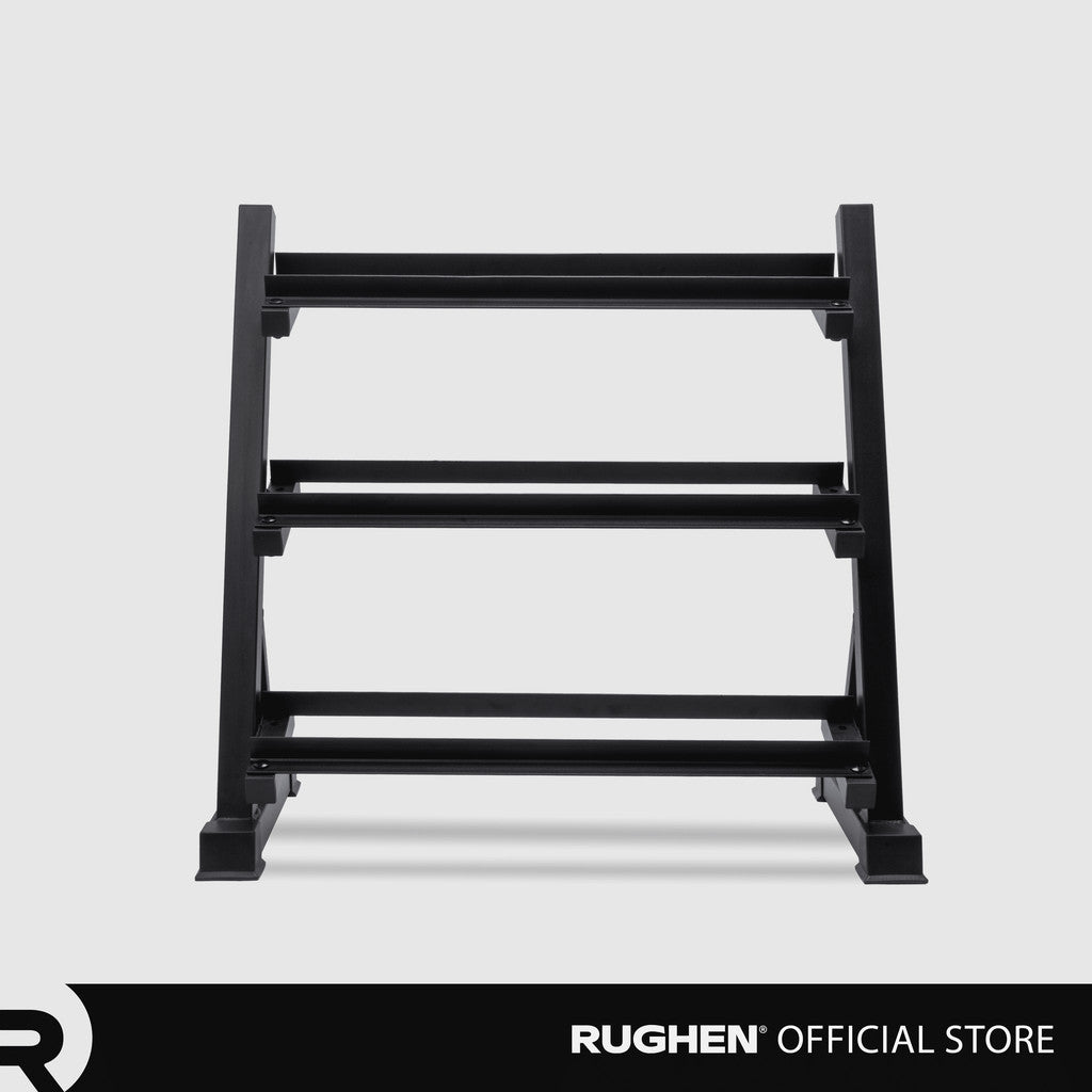 RUGHEN 3 Tier Dumbbell Rack